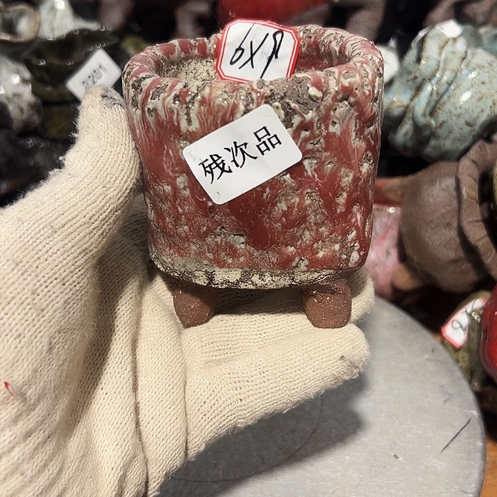 粗陶花盆制作就这样了