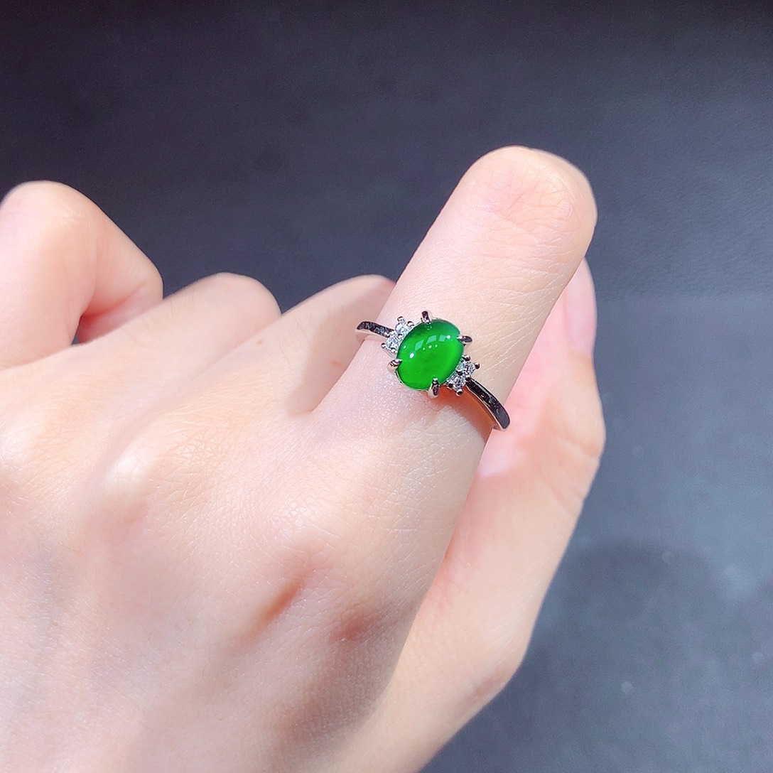 未镶嵌戒指翡翠翡翠