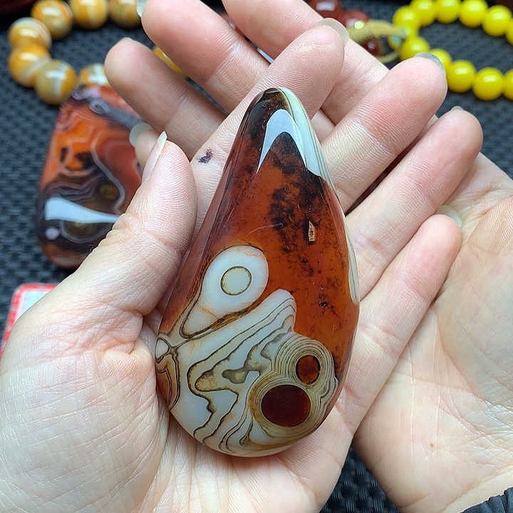 玛瑙/玉髓玛瑙未镶嵌亮*晶