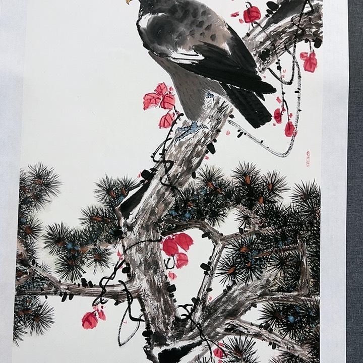 国画书画作品多次