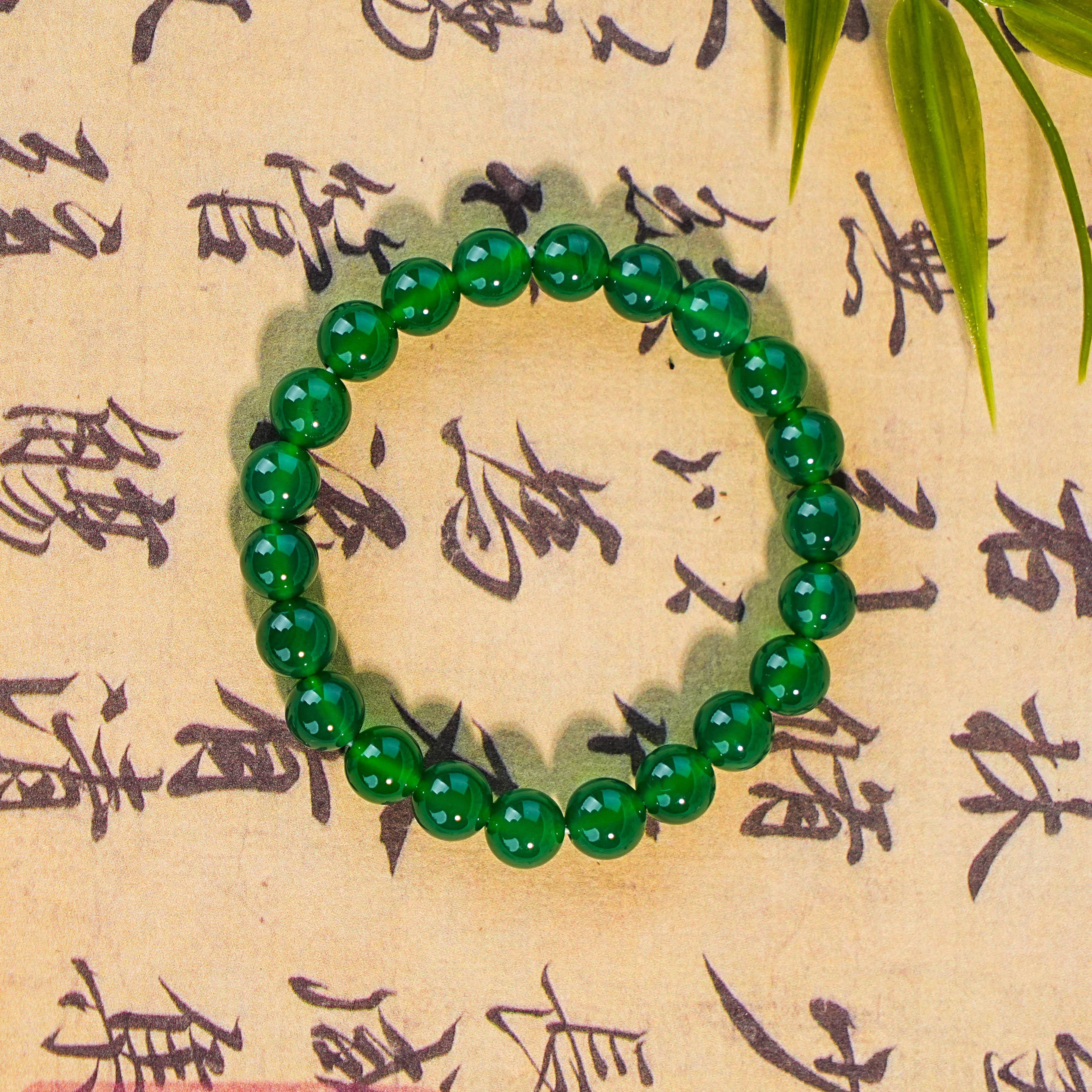 SC-047 天然绿玛瑙手串