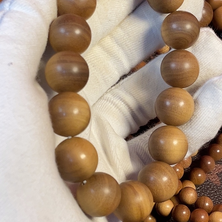 檀香木老山檀横纹黑肉老料1.5