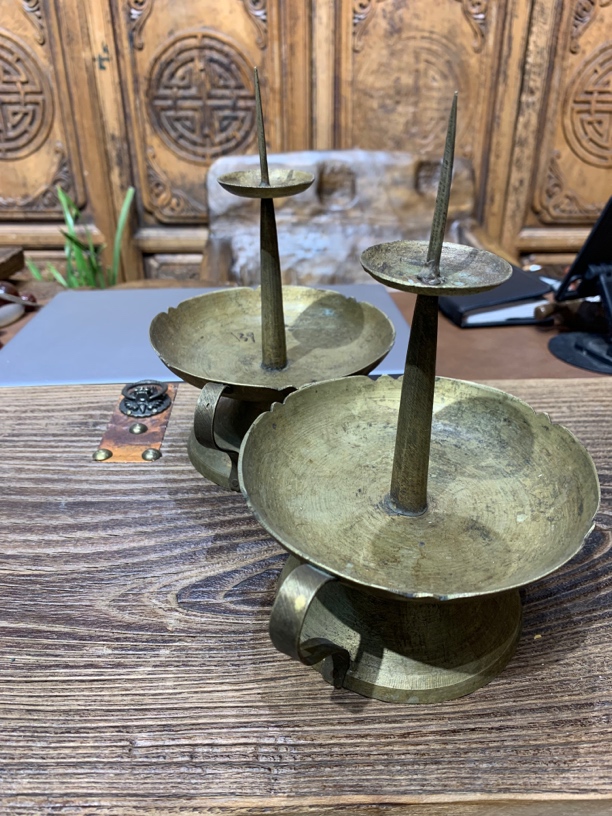 老式铜器古朴厚重包浆圆润收藏佳品实物实拍