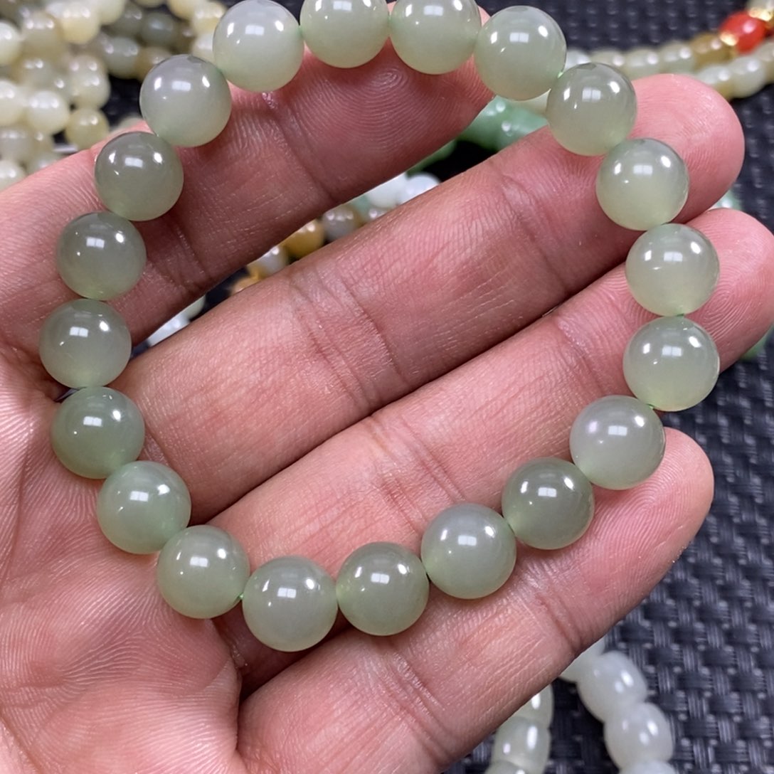 和田玉手链未镶嵌