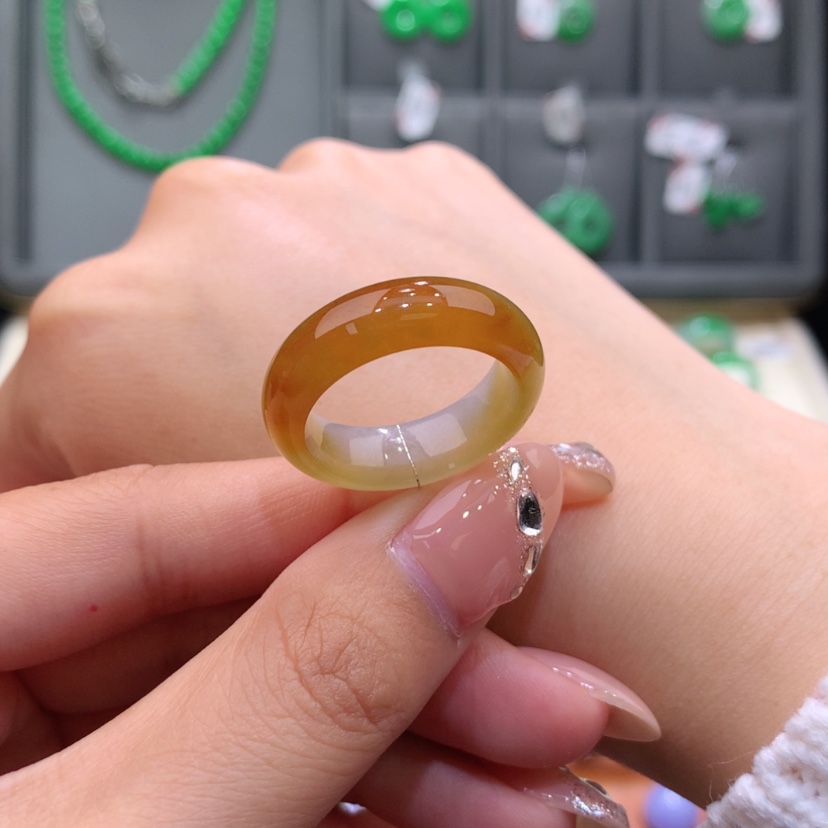 【闪购商品】未镶嵌戒指翡翠18号