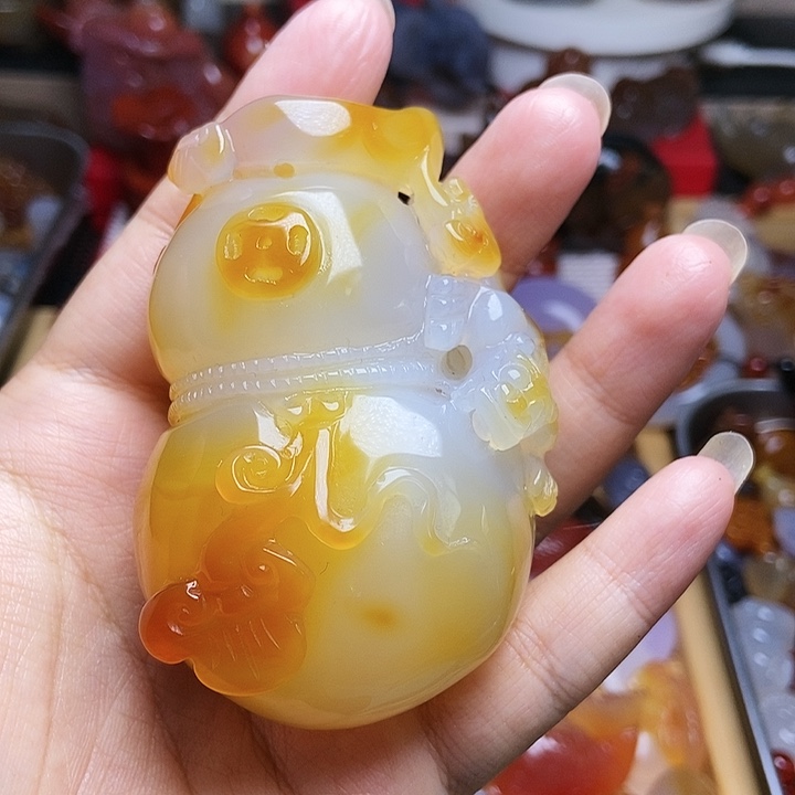 未镶嵌颈饰玛瑙/玉髓