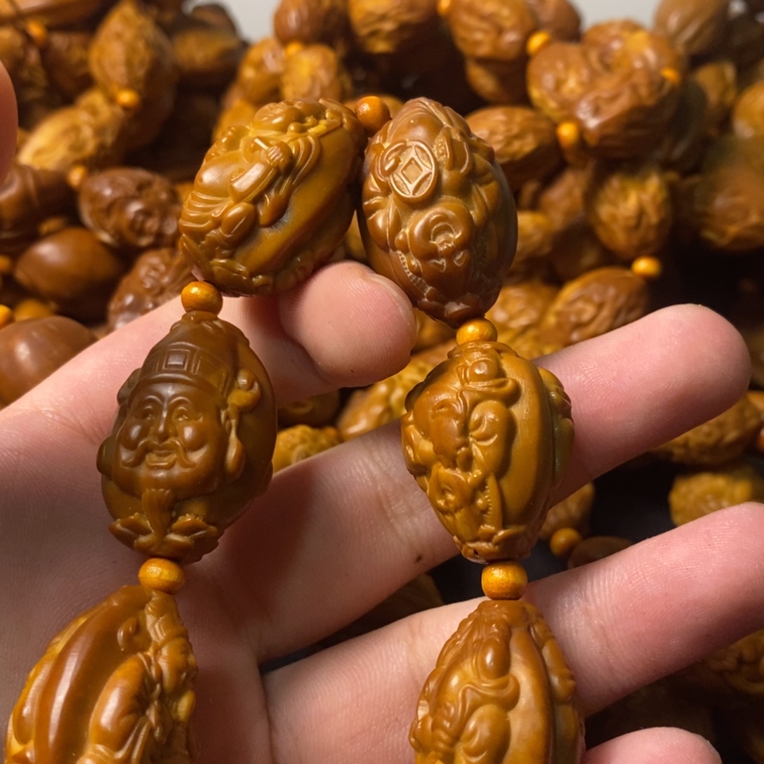 坚***念橄榄核手串/手链微瑕31