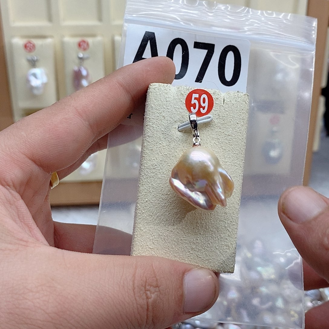 淡水珍珠颈饰银S925镶嵌