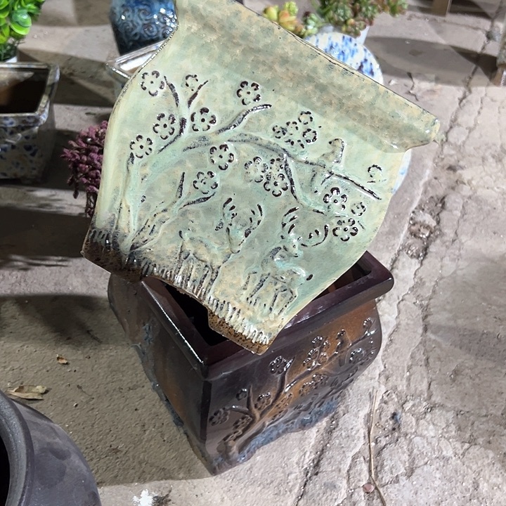 紫砂花盆花盆花盆