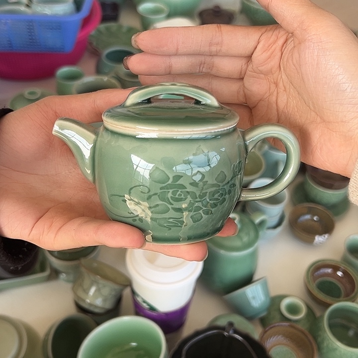 小米茶器龙泉青瓷