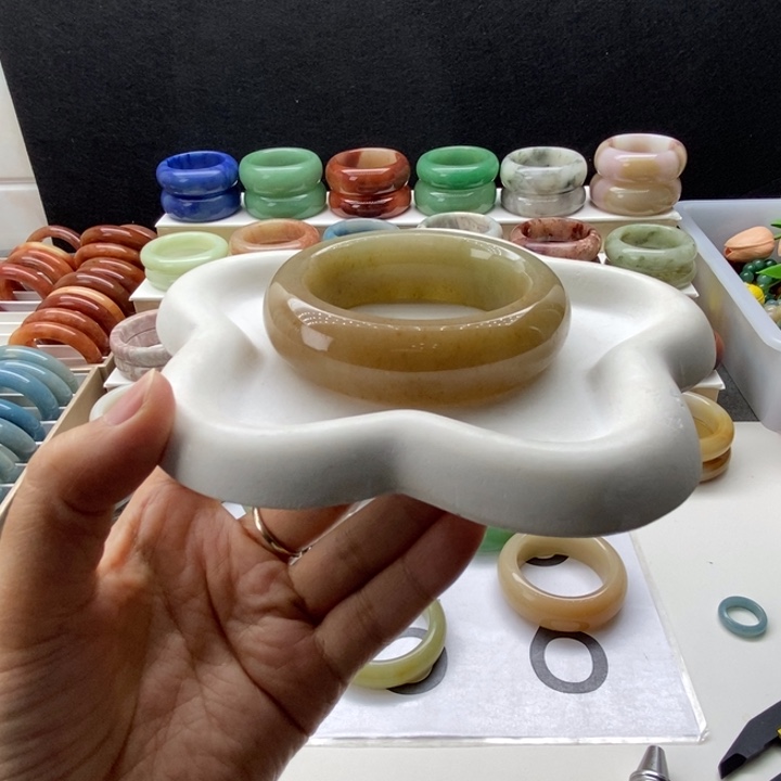 石英岩玉合金手镯