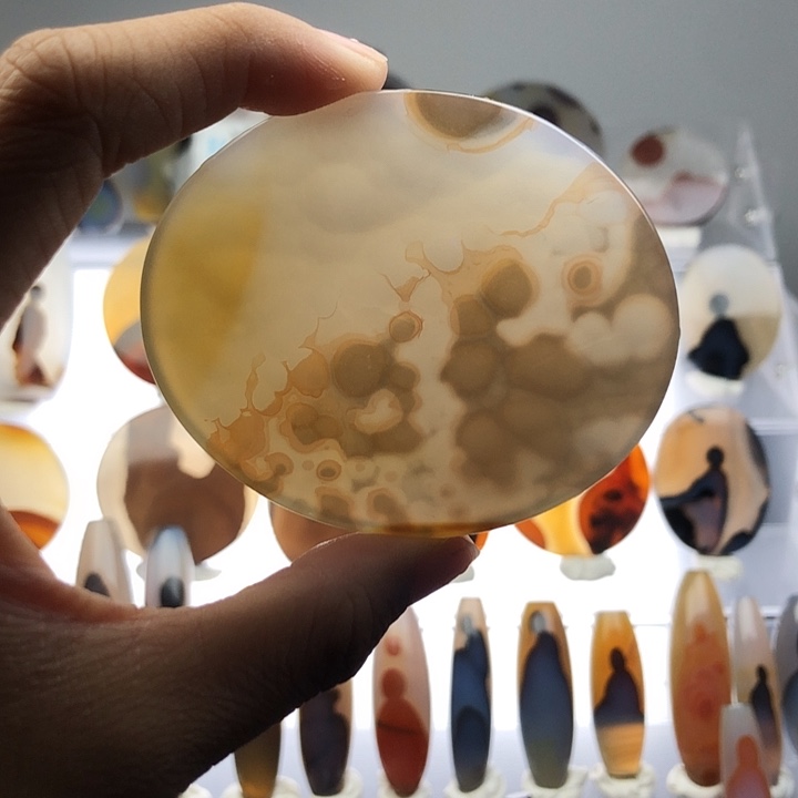 玛瑙/玉髓未镶嵌珠宝半成品41