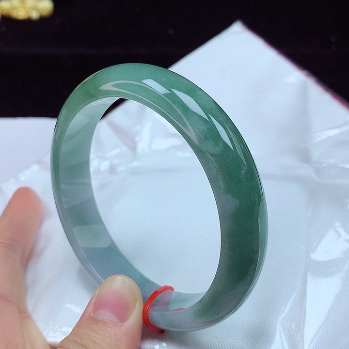未镶嵌手镯翡翠61圈