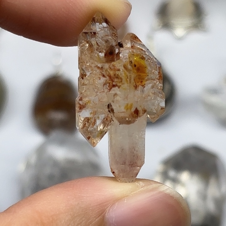 未镶嵌颈饰水晶巴基斯坦油胆闪灵钻30mm+