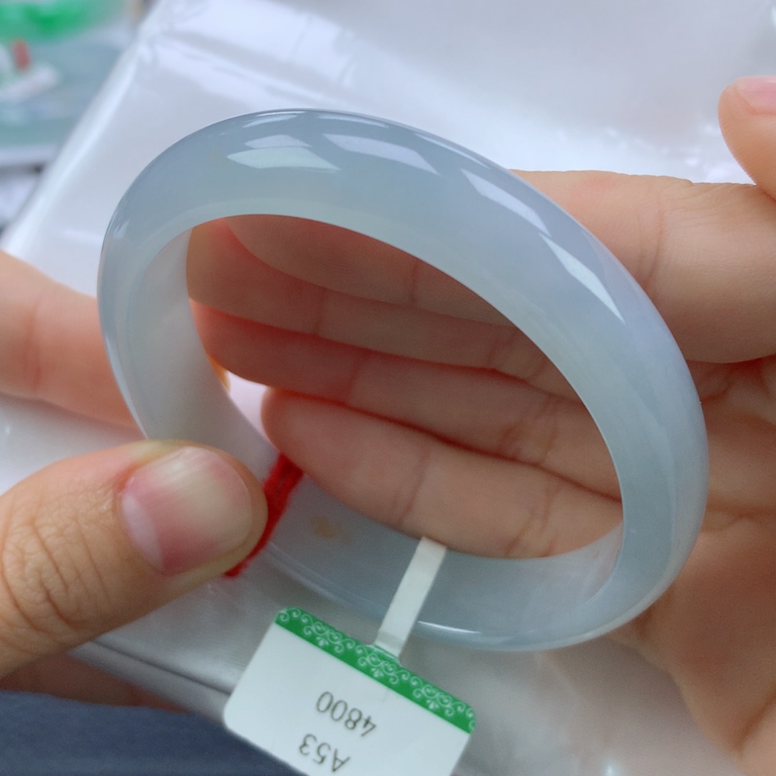 翡翠手镯未镶嵌53.4贵妃