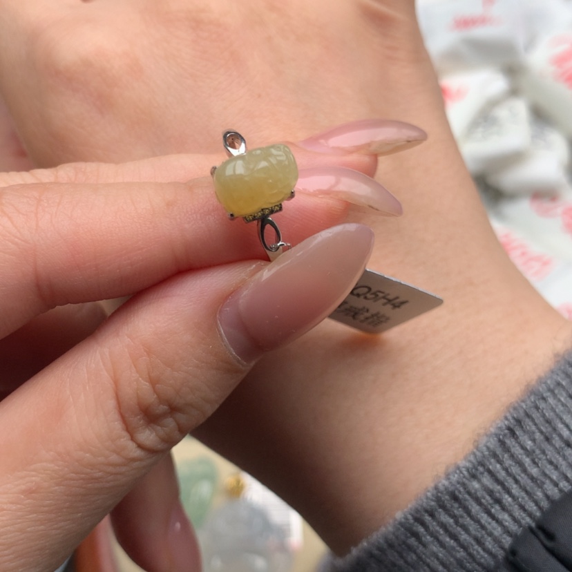 【闪购商品】翡翠戒指银S925镶嵌一