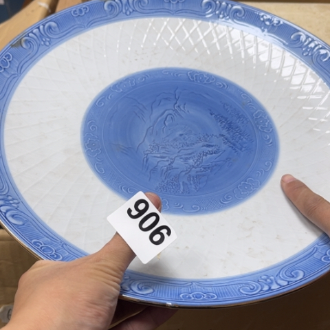 瓷片摆件工艺品瓷器摆件777 