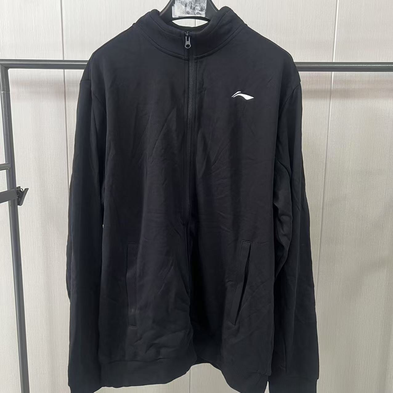 《B品以直播展示为准》李宁男子休闲运动开衫外套AWDK961