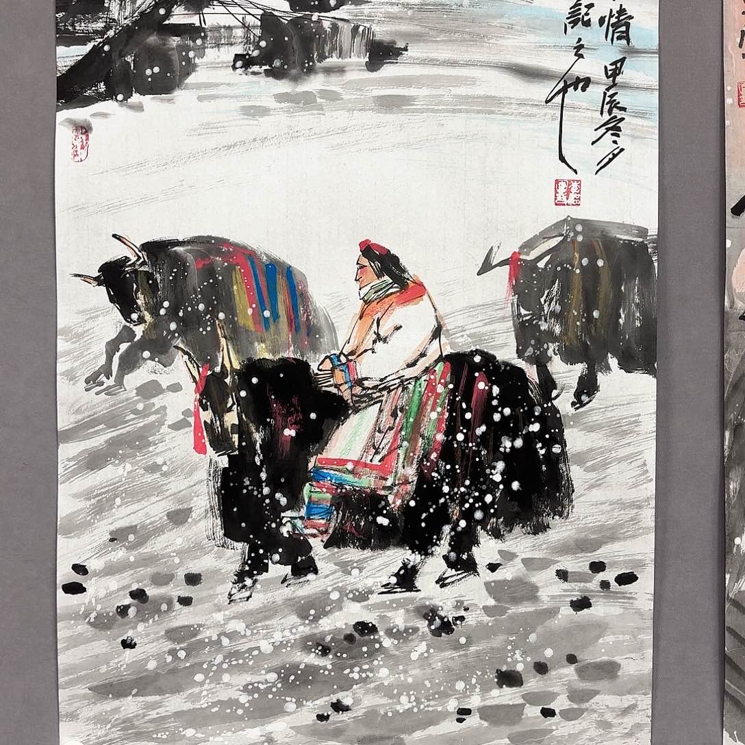 国画国画纯手绘作品请放心去藏