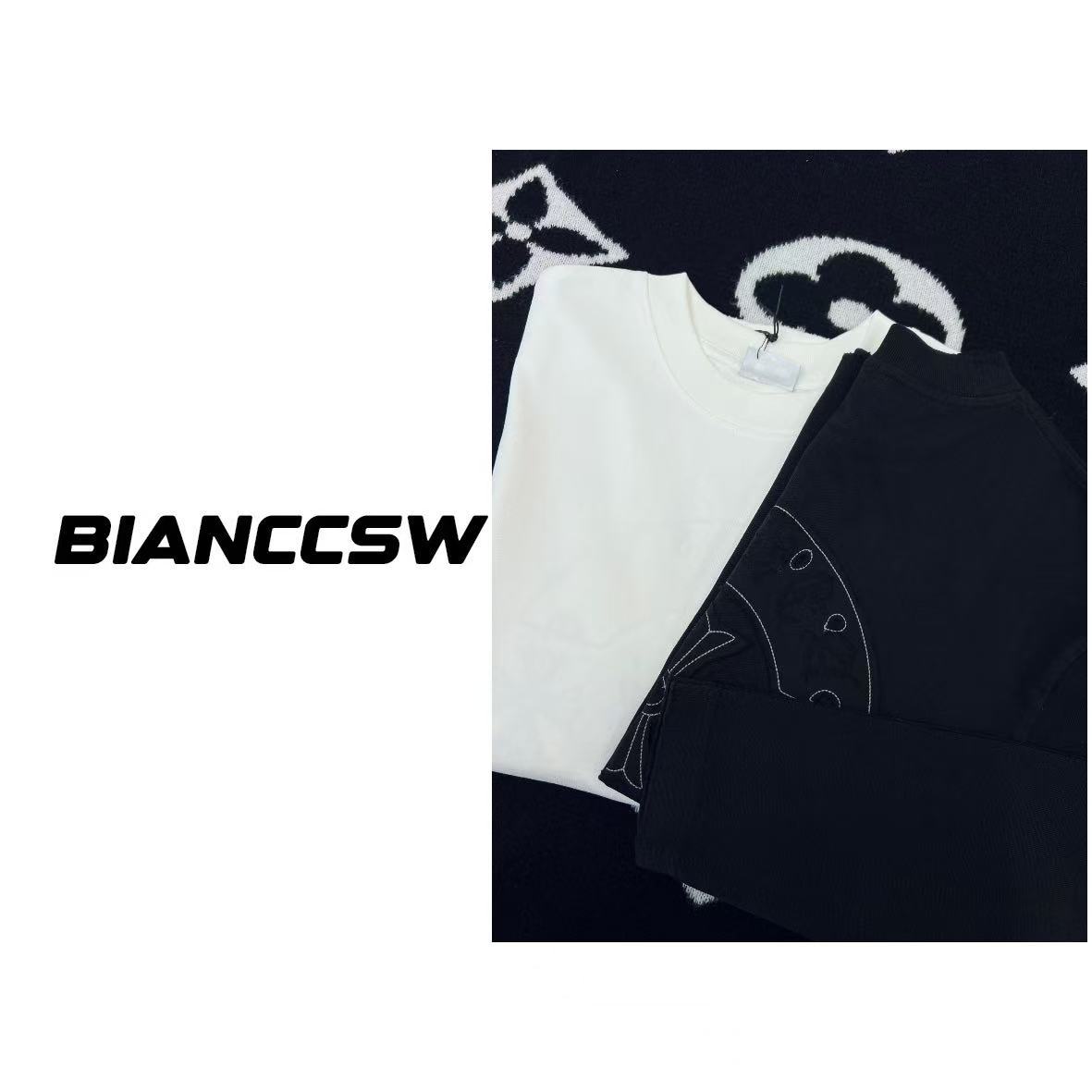 【马蹄贴布】高品质重磅做旧长袖