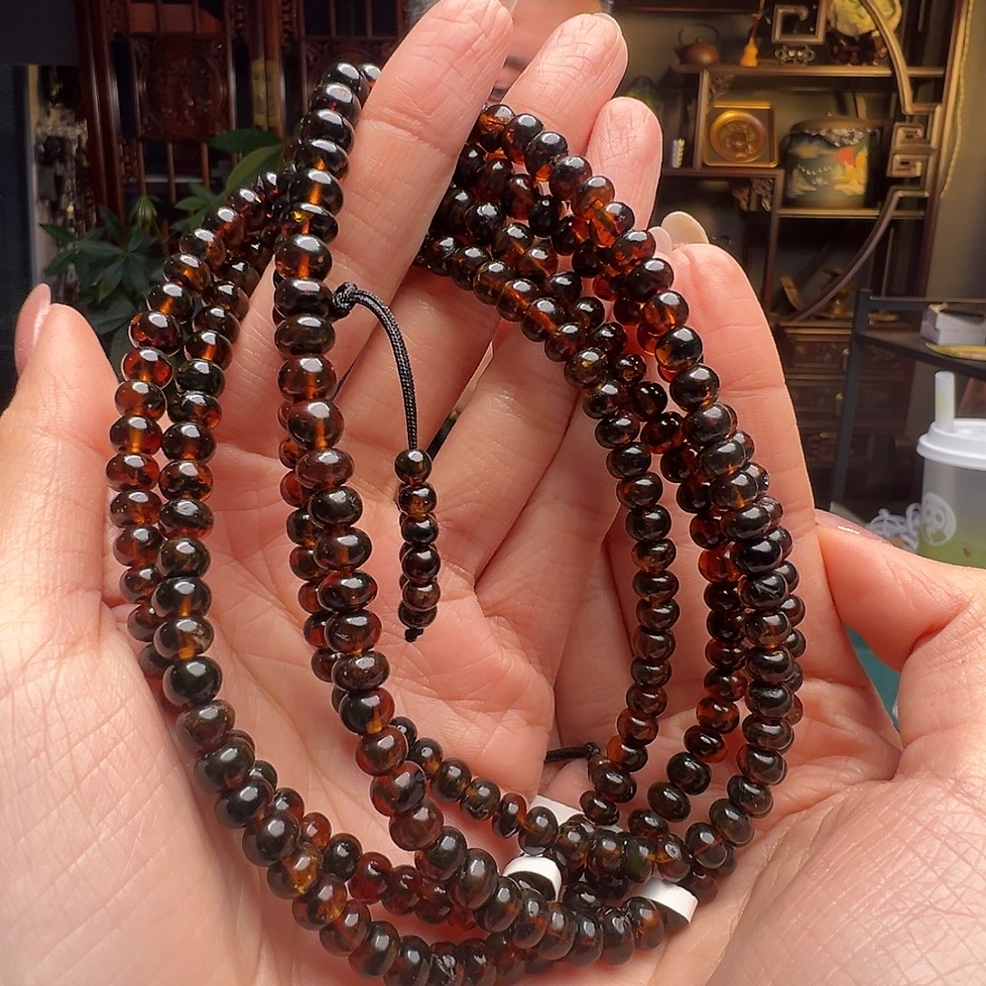 琥珀未镶嵌裸石抚顺琥珀20537六多样性发其一