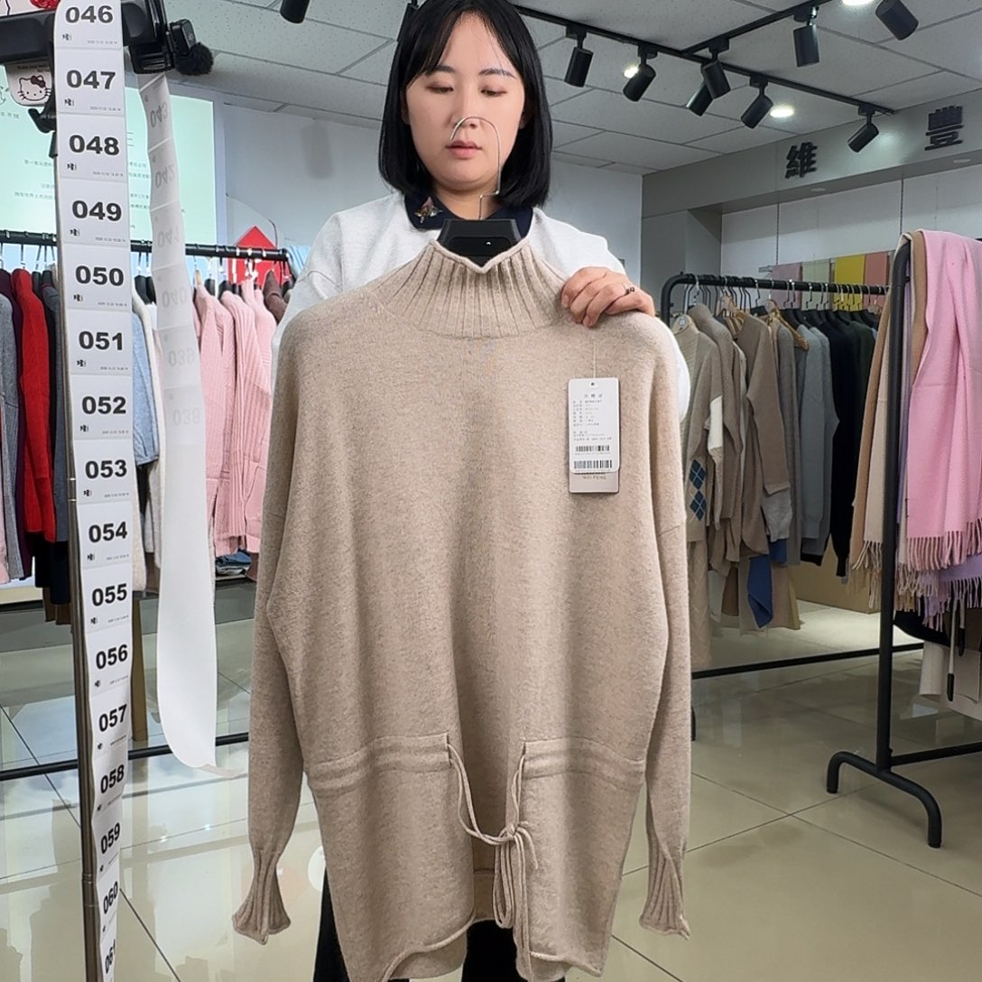 纯羊绒保暖女衫XL码150斤内038