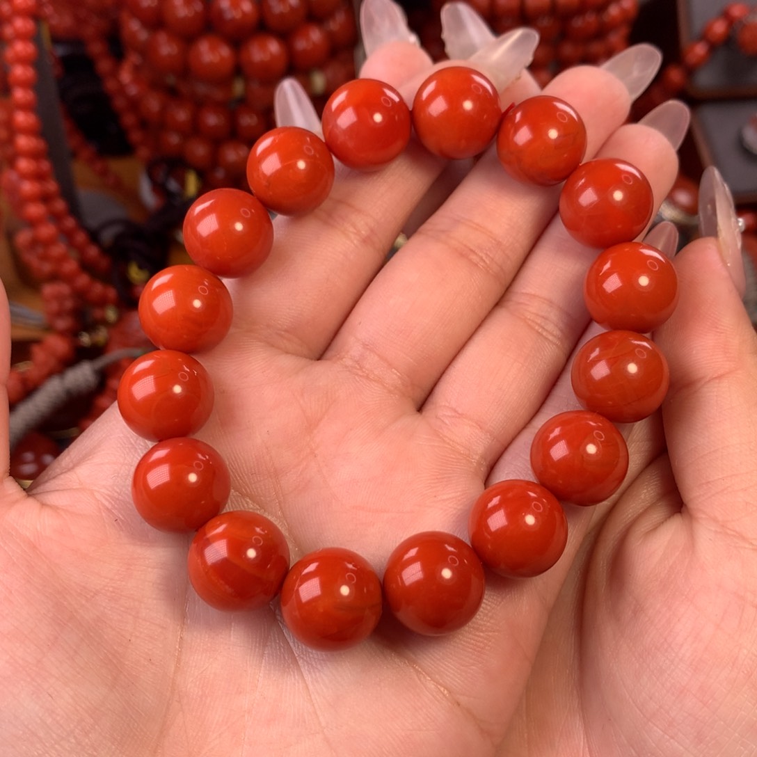 南红玛瑙配饰未镶嵌枫***叶