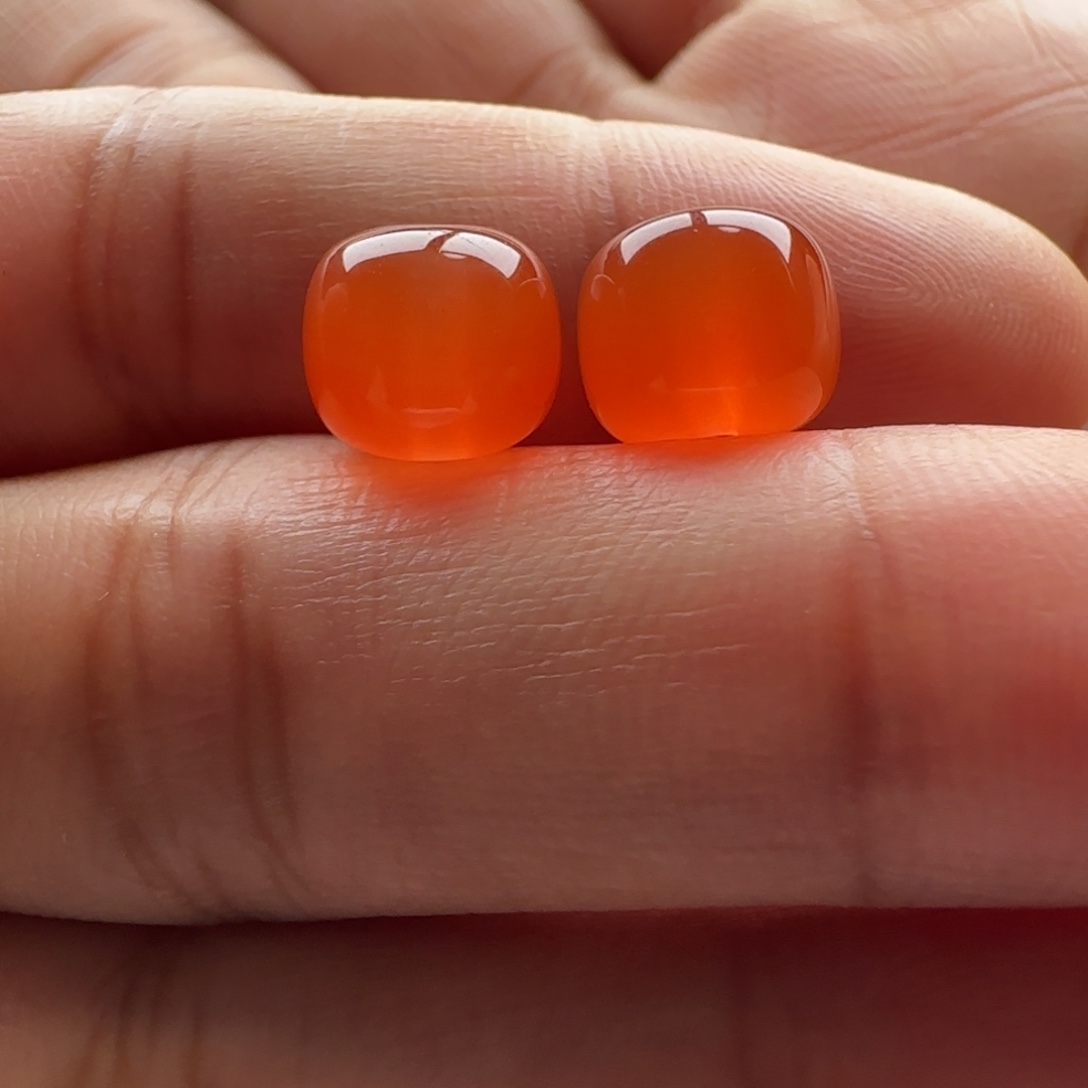 南红玛瑙未镶嵌老型8.6×7.2