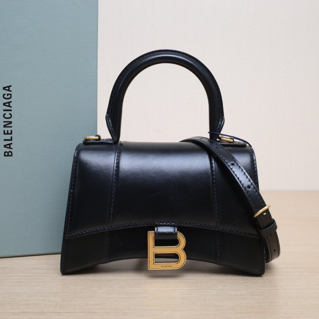 95新 Balenciaga/巴黎世家 【娇】Hourglass 沙漏 XS码 785023