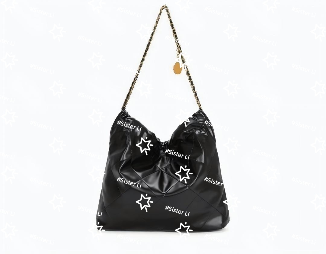 【丽姐】轻奢豪华时尚潮流百搭真皮女士手提包小号垃圾袋手拎单肩包