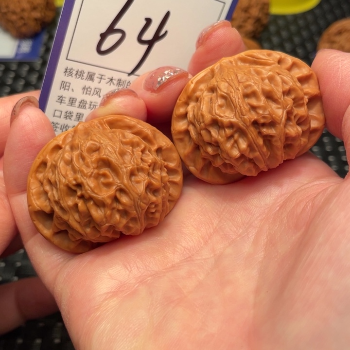 文玩核桃把件41宫灯64