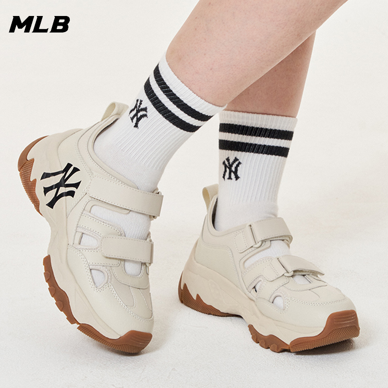 MLB凉鞋男鞋女鞋情侣鞋夏季新款透气休闲鞋时尚凉拖3ASDCH143