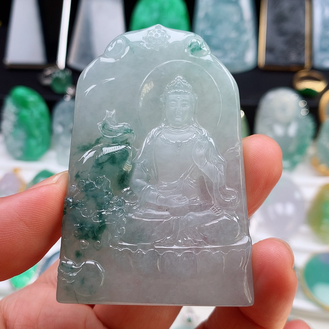 翡翠颈饰未镶嵌文书