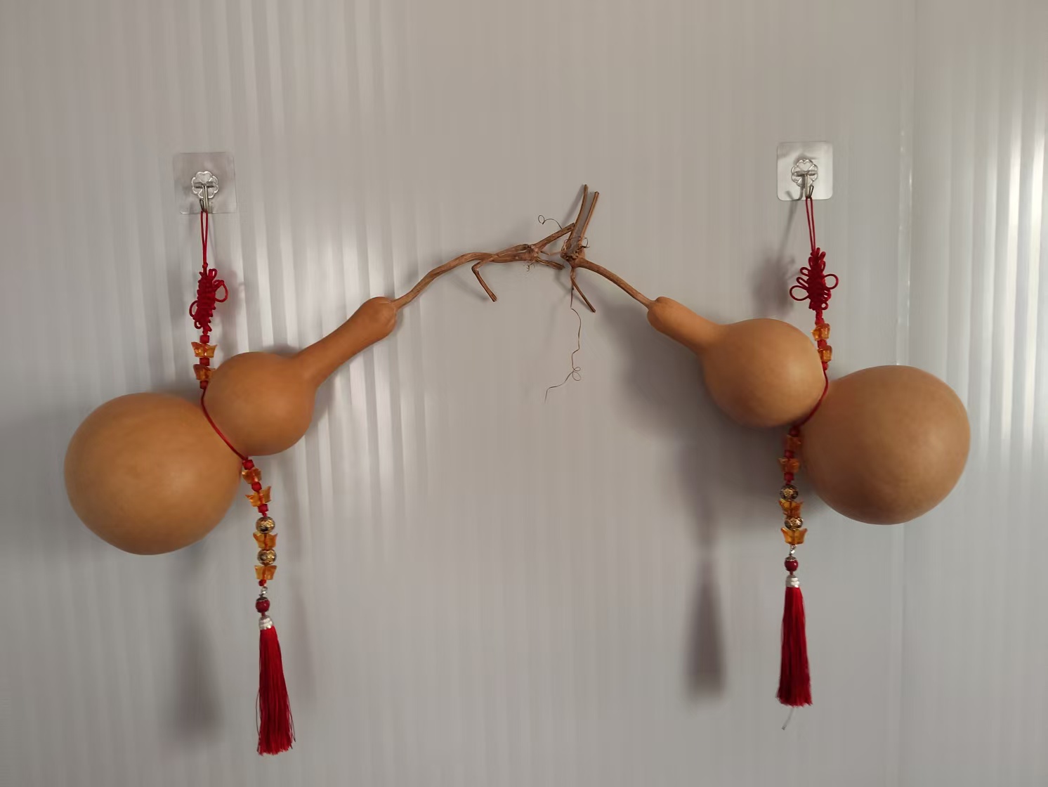 天然大号带龙头手捻葫芦摆件搭配小葫芦五帝挂件