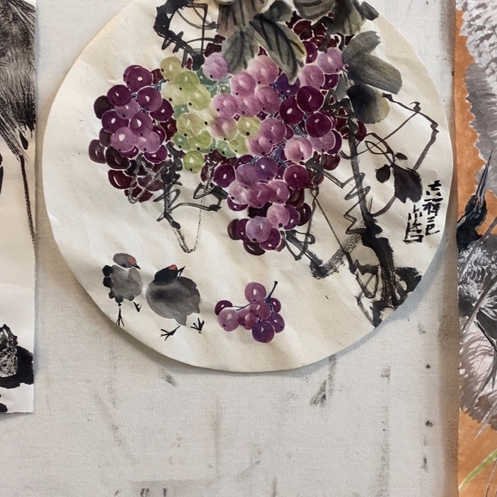国画纯手绘国画作品