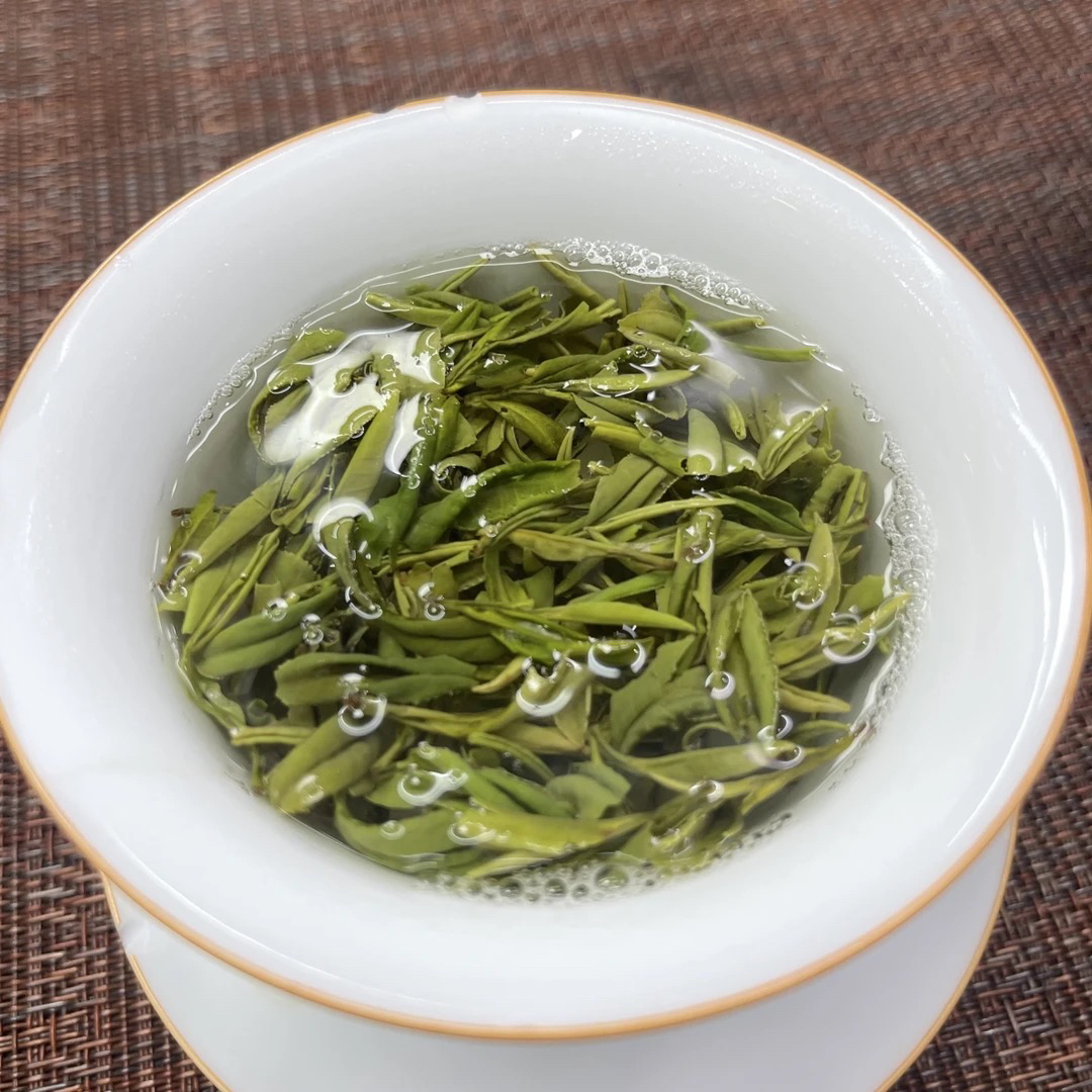 柯坦高山兰花香条形绿茶