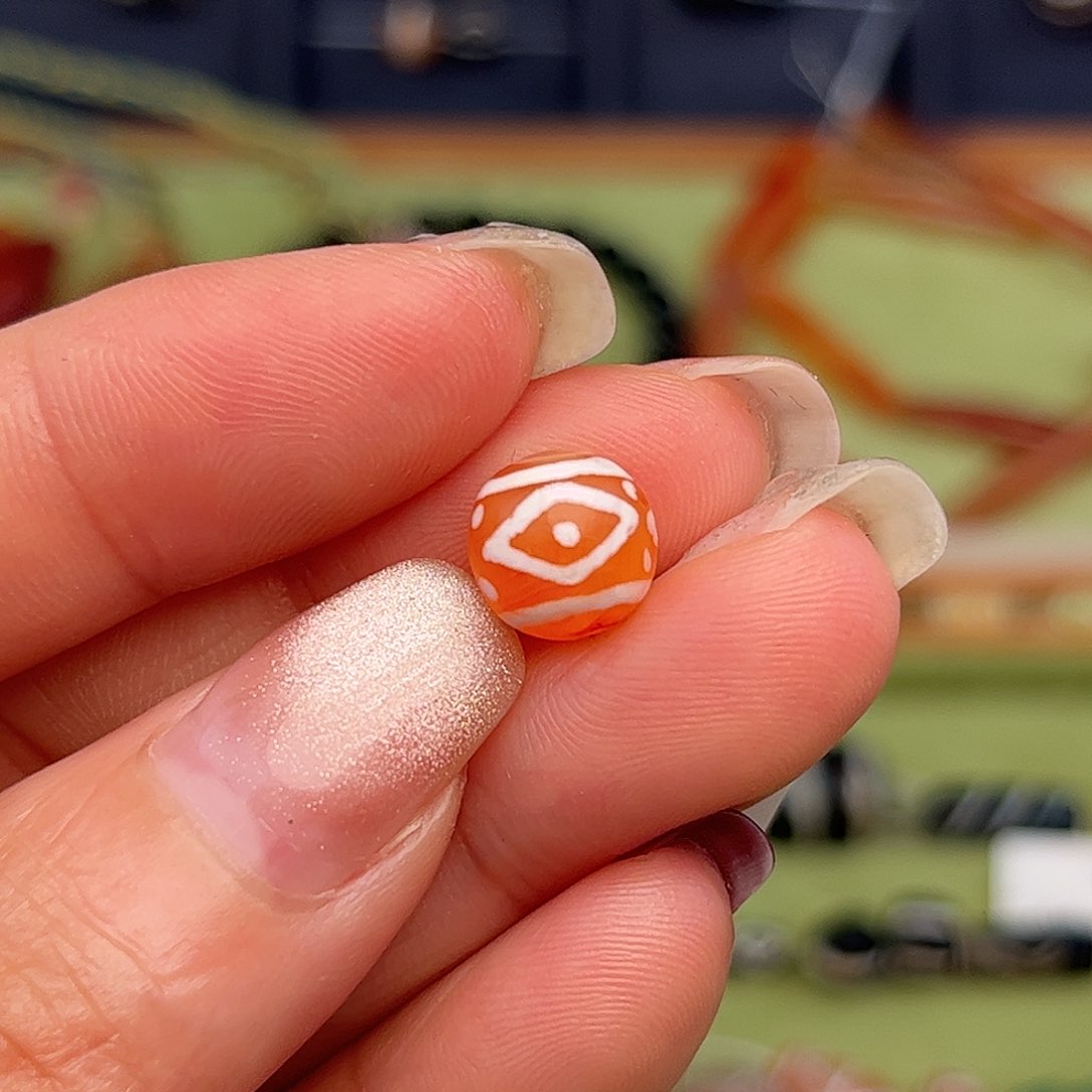 玛瑙/玉髓单珠未镶嵌