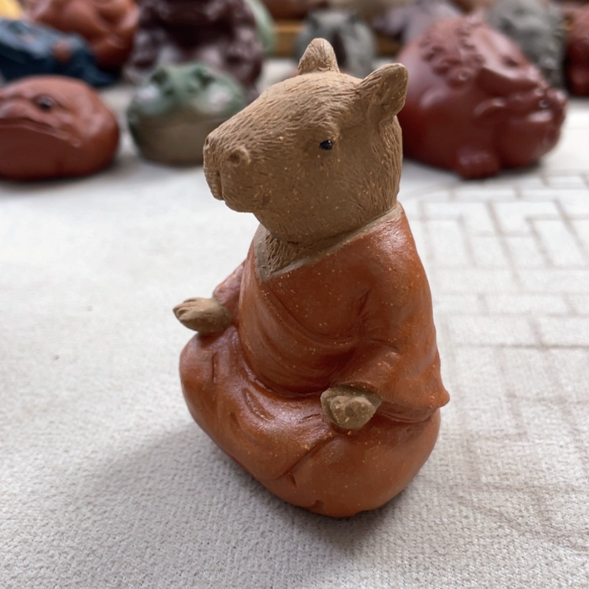 【闪购商品】紫砂茶宠紫砂鼠仙