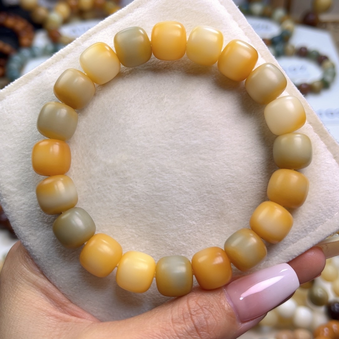 菩提根/象牙果手串干磨