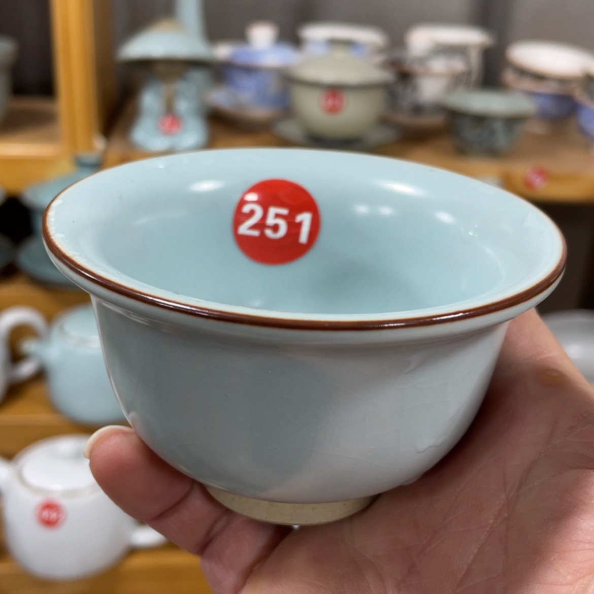 【闪购商品】陶瓷茶具茶杯家用