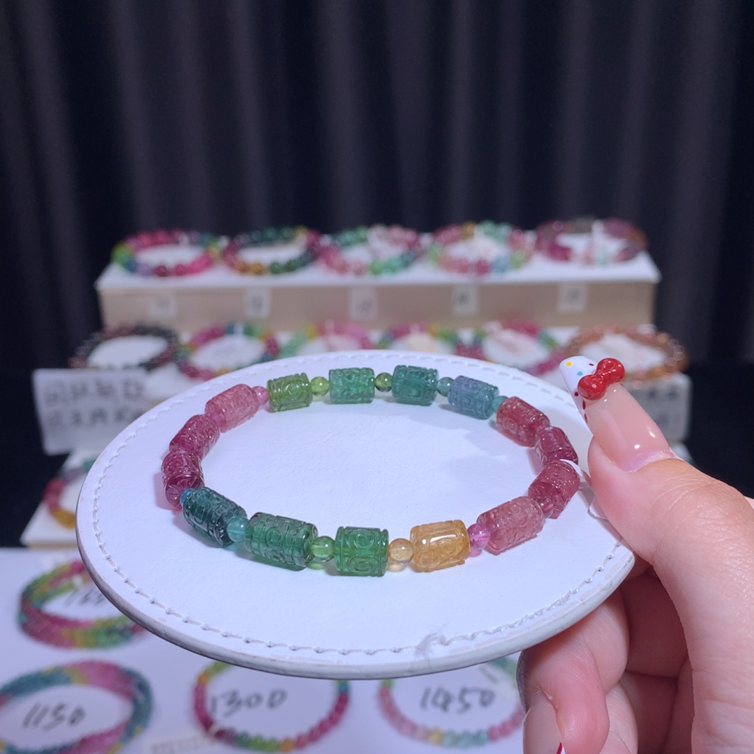 碧玺手链未镶嵌碧玺