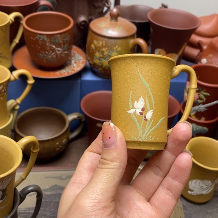 紫砂茶杯紫砂主人杯