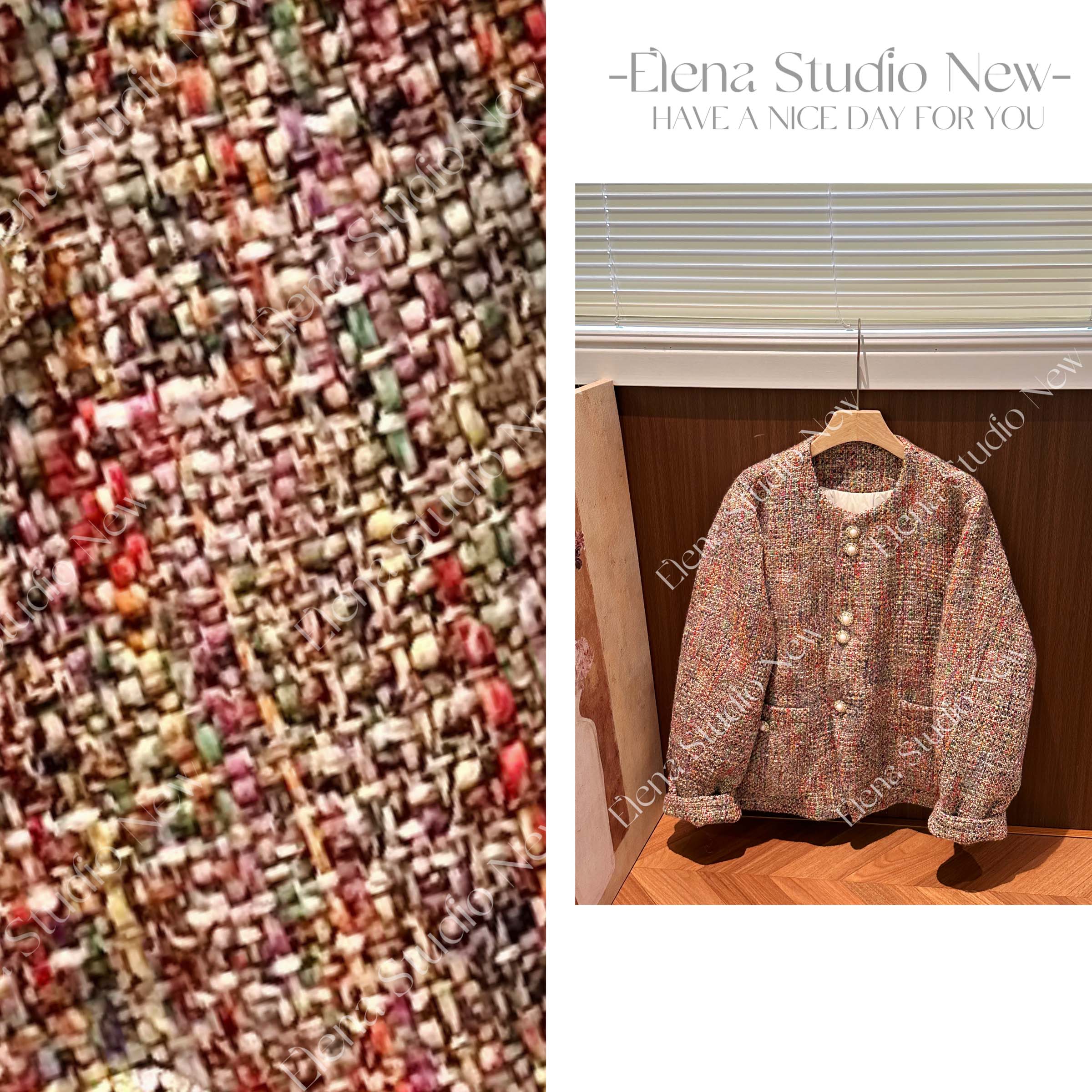 大甜甜【彩虹堂】设计感精致彩虹羽绒服气质温柔百搭羽绒服