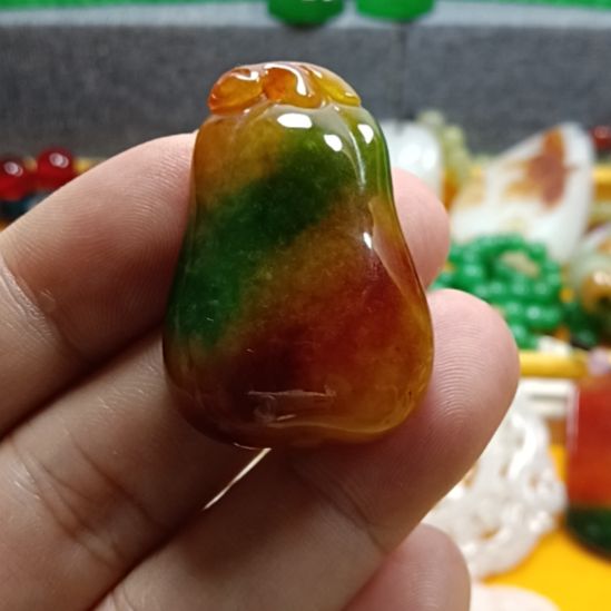 未镶嵌挂件翡翠翡翠