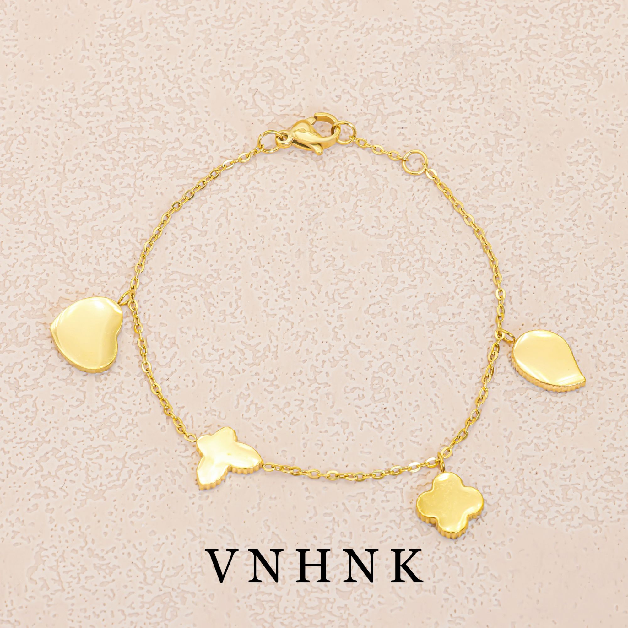 钛钢手链 美可儿   G672   彩色(19cm)气质百搭手链