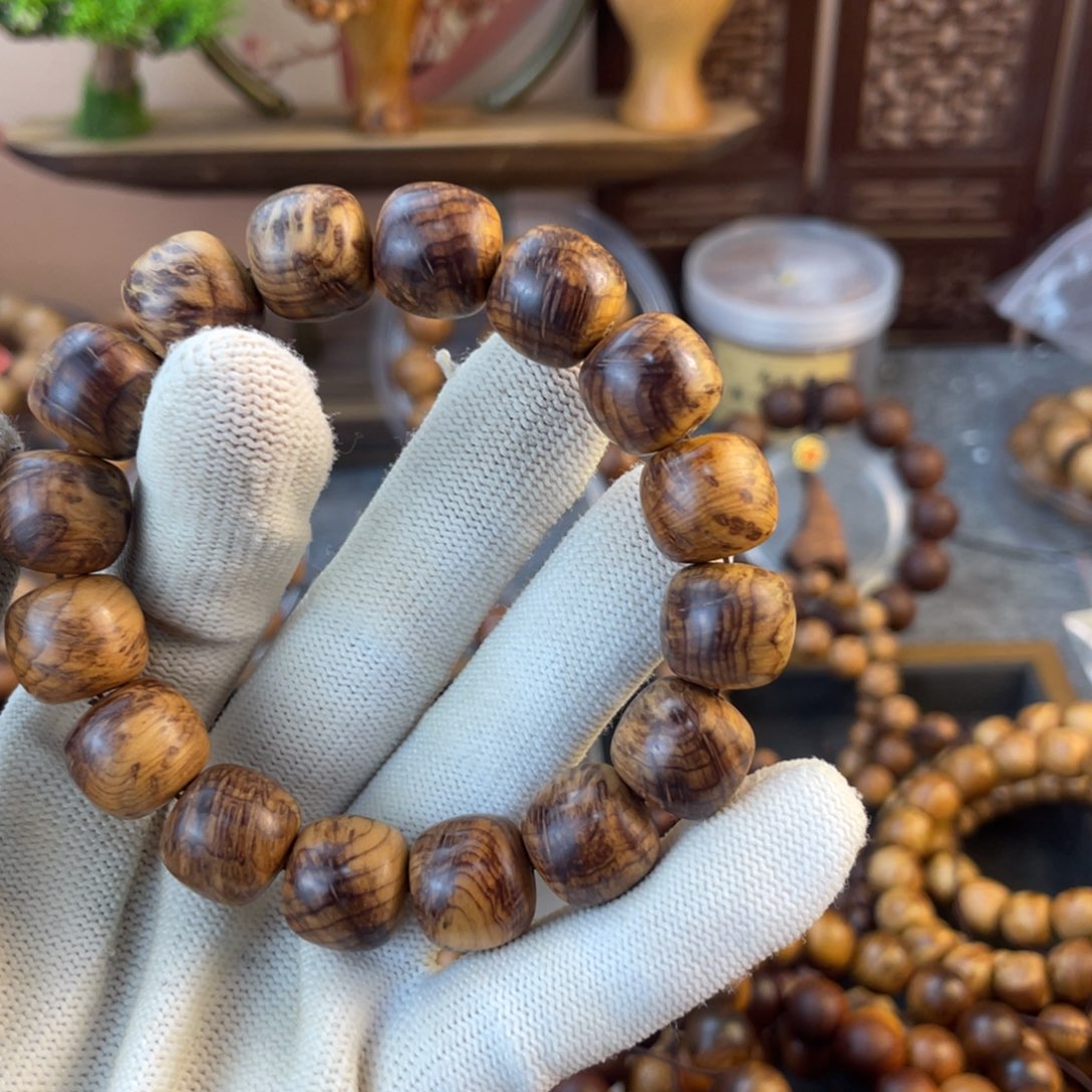 柏木手串/手链?*?太行崖柏1.31.4 陈化蚂蚁腿