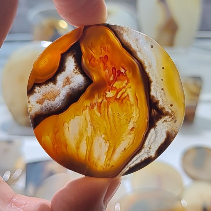 玛瑙/玉髓未镶嵌吊坠(不含链)32号