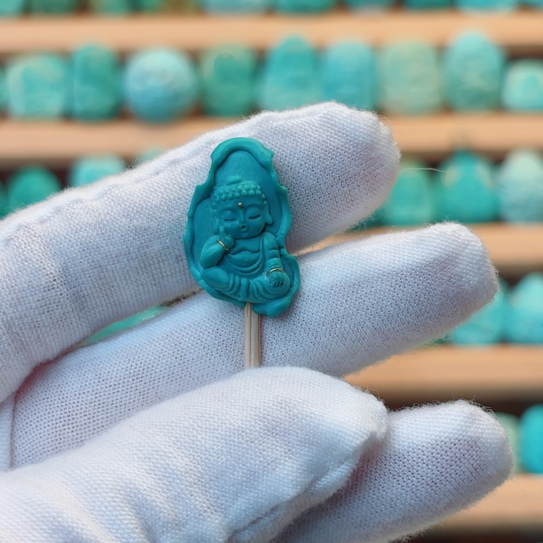 绿松石未镶嵌配饰