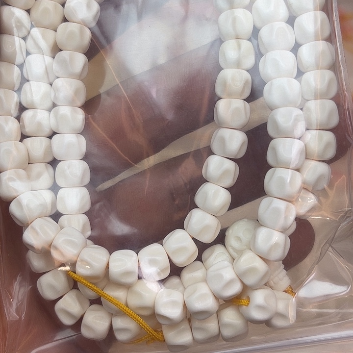 拾***）手串/手链鹿骨鹿骨卡12百香子108不带三通