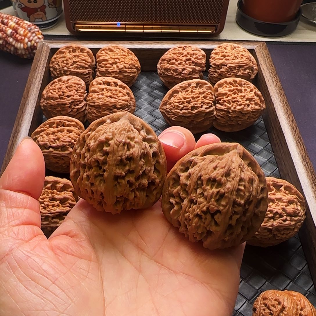 没***趣文玩核桃把件南疆